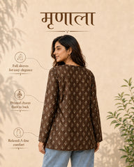 Mrinala Cotton Workwear Kurti