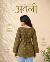 Avni Lotus Kurti