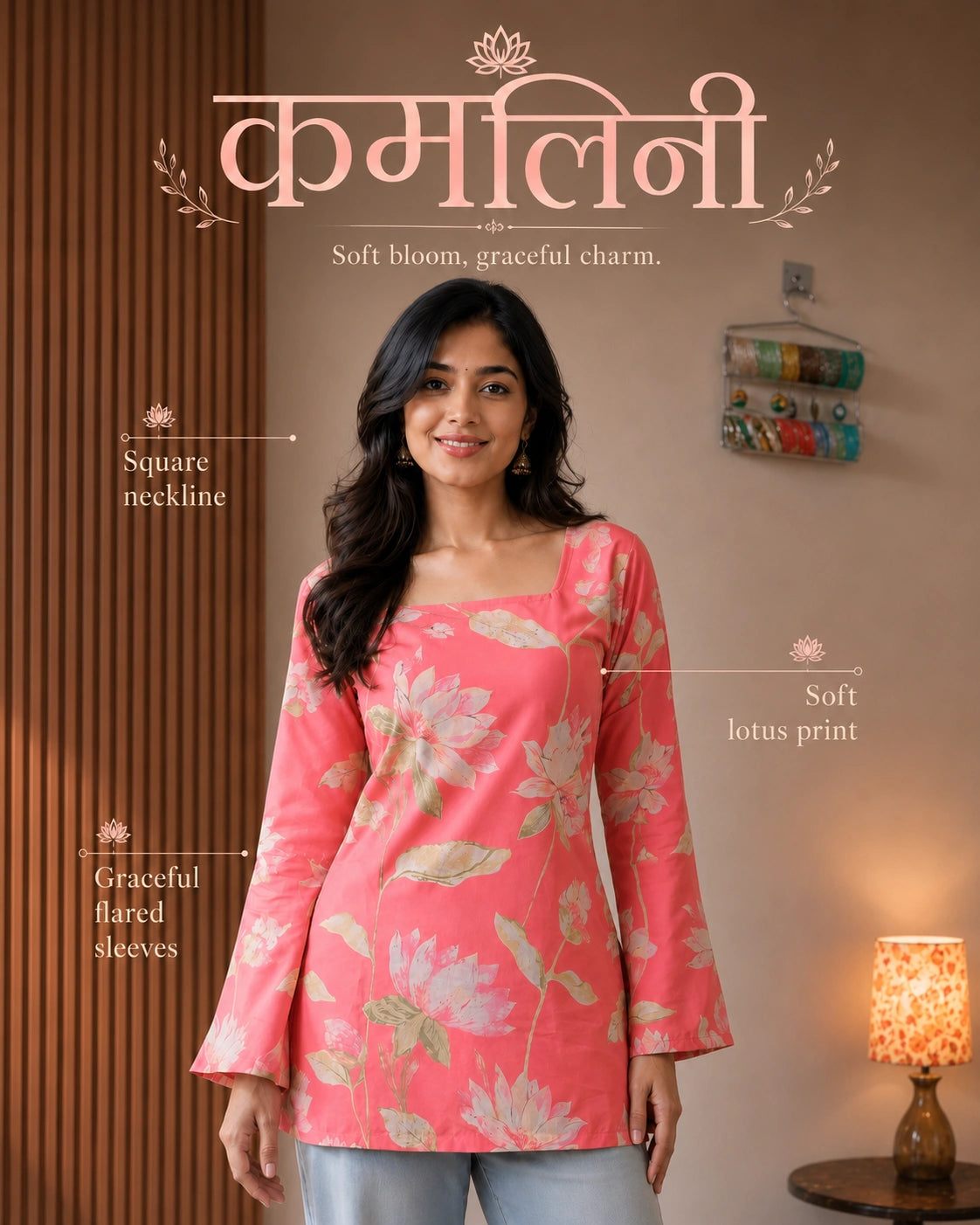 Kamlini Lotus Bloom Kurti