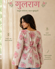Gulrang Floral Kurti