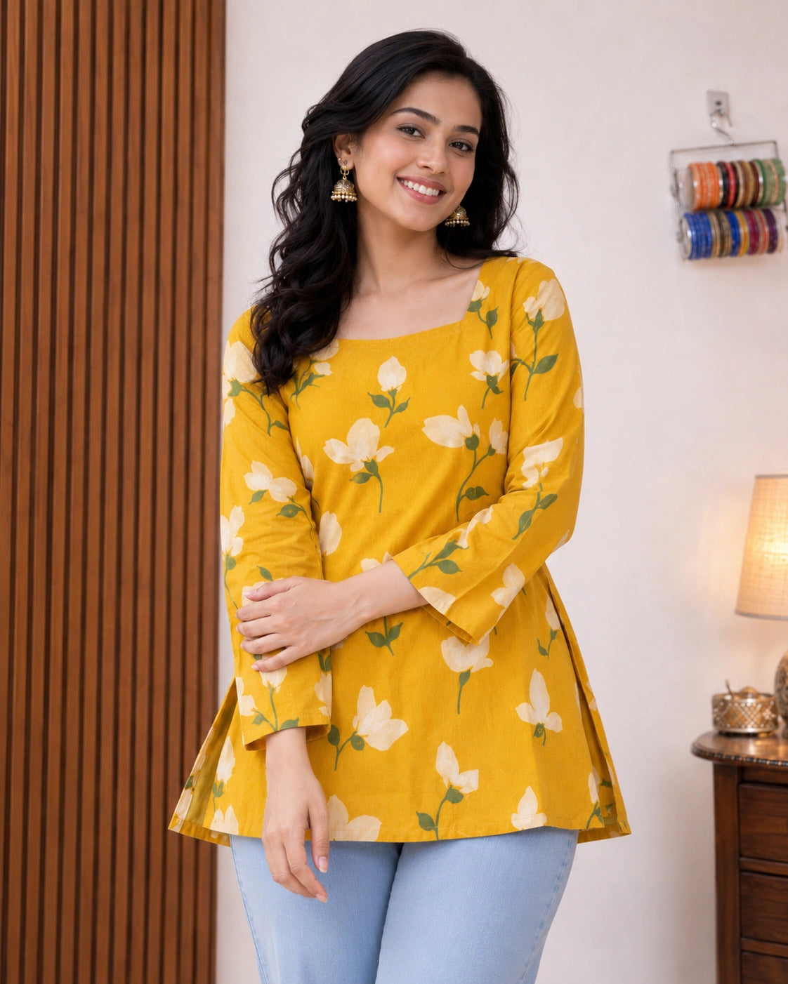 Kanchi Floral Kurti